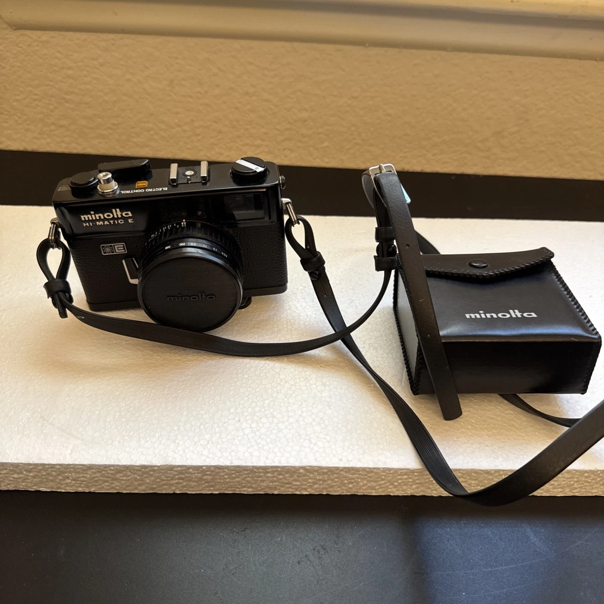 Minolta HI-MATIC E 40mm F1.7 フラッシュ付 Minolta Hi-Matic E Film Cameras for sale | eBay