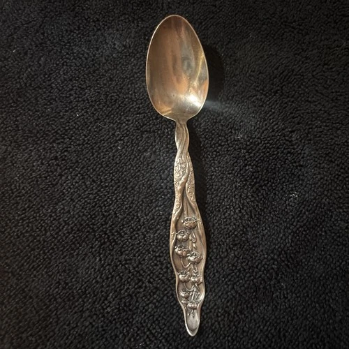 Gorham Whiting Silver Sterling Silver Lily of The Valley Spoon 5.25"