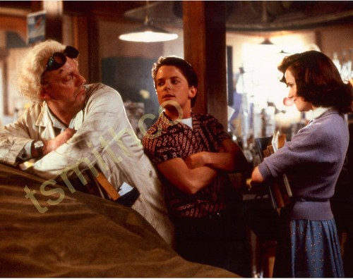 Back To The Future 12 Photo Movie Prop Collection BTTF 8x10 Glossy Michael J Fox - Picture 12 of 12