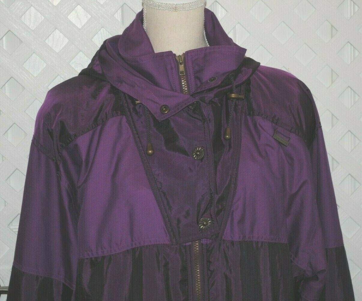 EDELWEISS Ski Wear Women's Jacket Lightweight Windbreaker Color Block