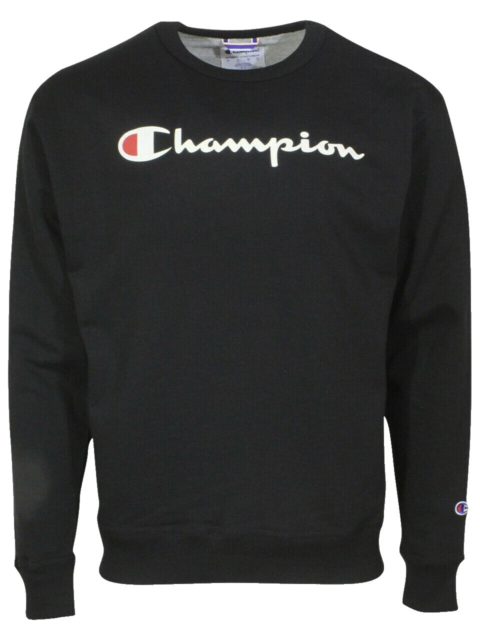 Suéteres Negro cuello redondo Champion para hombres