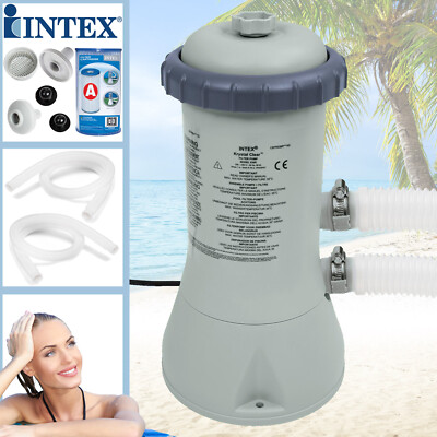 Intex Kartuschenfilter Pool Kartuschenfilter Poolpumpe 2006l/h + 1 Filter 28604