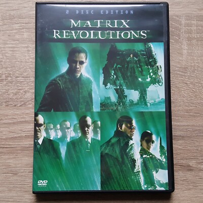 Matrix Revolutions DVD Film in Hülle OVP (2 Discs, sehr gut)