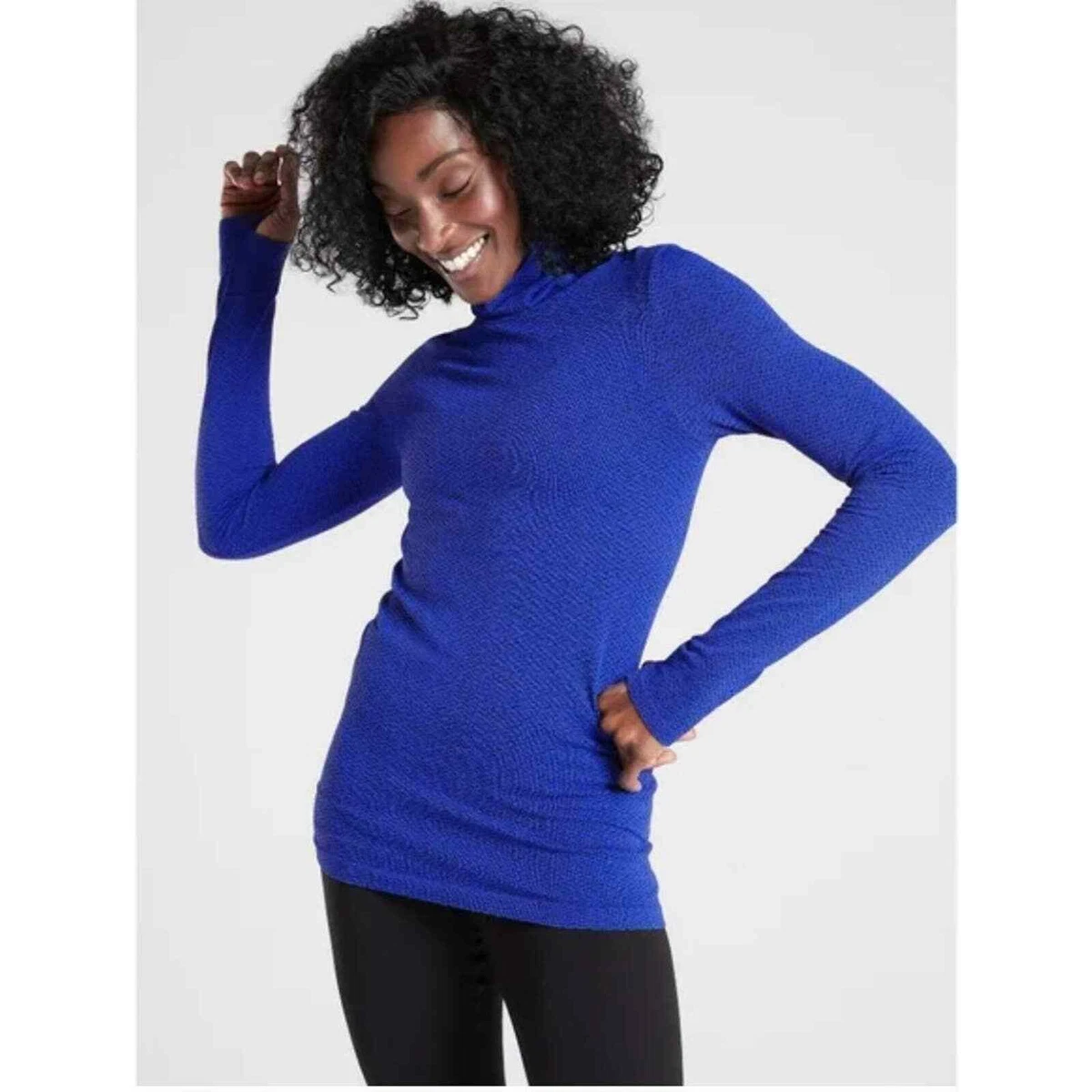 turtleneck workout shirt
