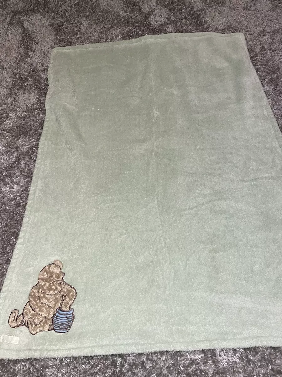 Green winnie the pooh blanket sales