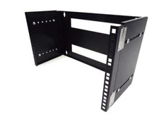 CNAweb 6U 19-Inch Hinged Extendable Network Wall Mount Equipment Rack Bracket