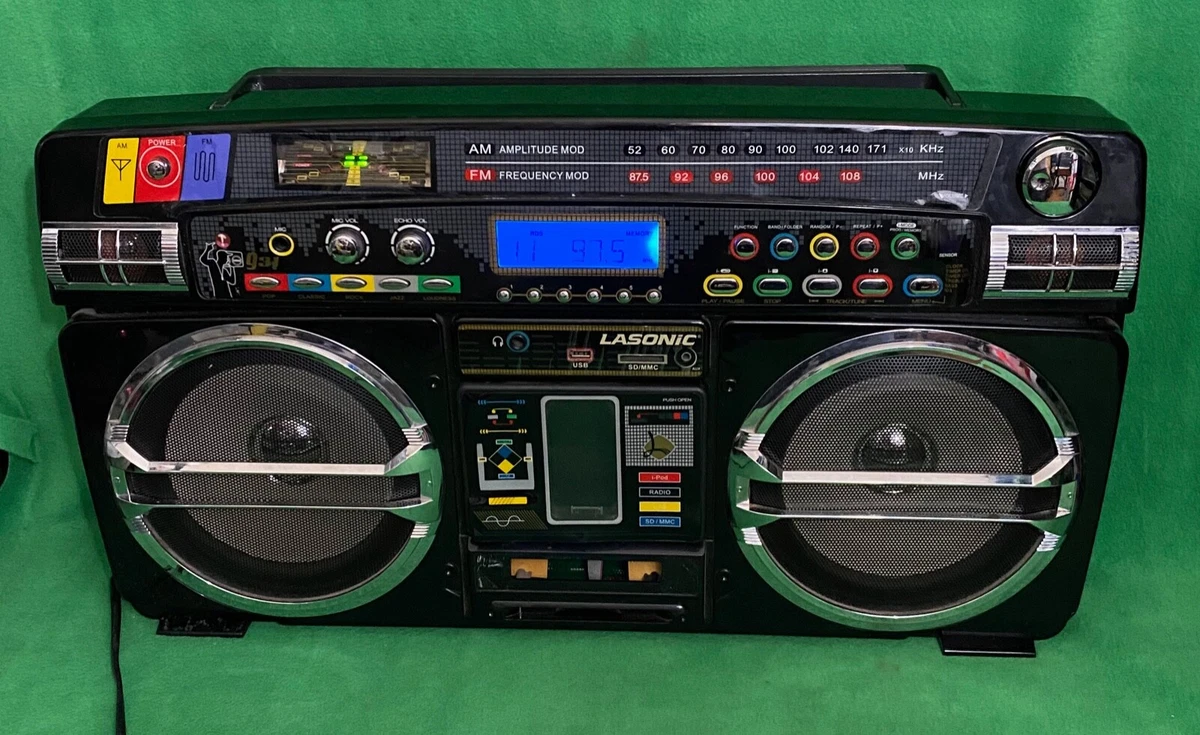 Modernized Ghetto Radios Lasonic Bluetooth Boombox, 41 OFF