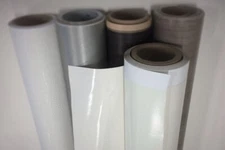 Rigid Vinyl PVC for Large Format Digital printing or Paintable lam，57in x 90 ft