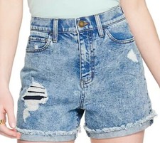SO high rise boyfriend denim jean shorts NWT juniors' 17