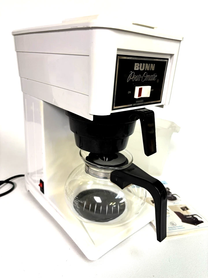 Cafetera vintage Bunn Pour-Omatic modelo casero 8 tazas ¡Funciona muy bien! Foto 2 de 4