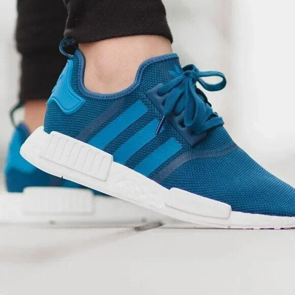 adidas NMD R1 Blue White S31502 Men New | eBay
