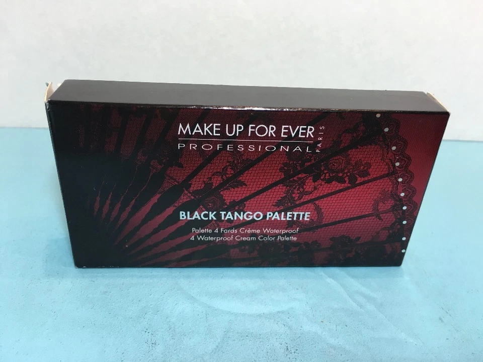 MAKE UP FOR EVER - BLACK TANGO PALETTE - 4 WATERPROOF CREAM COLOR - 0.05 OZ (x4) - Image 4 of 4