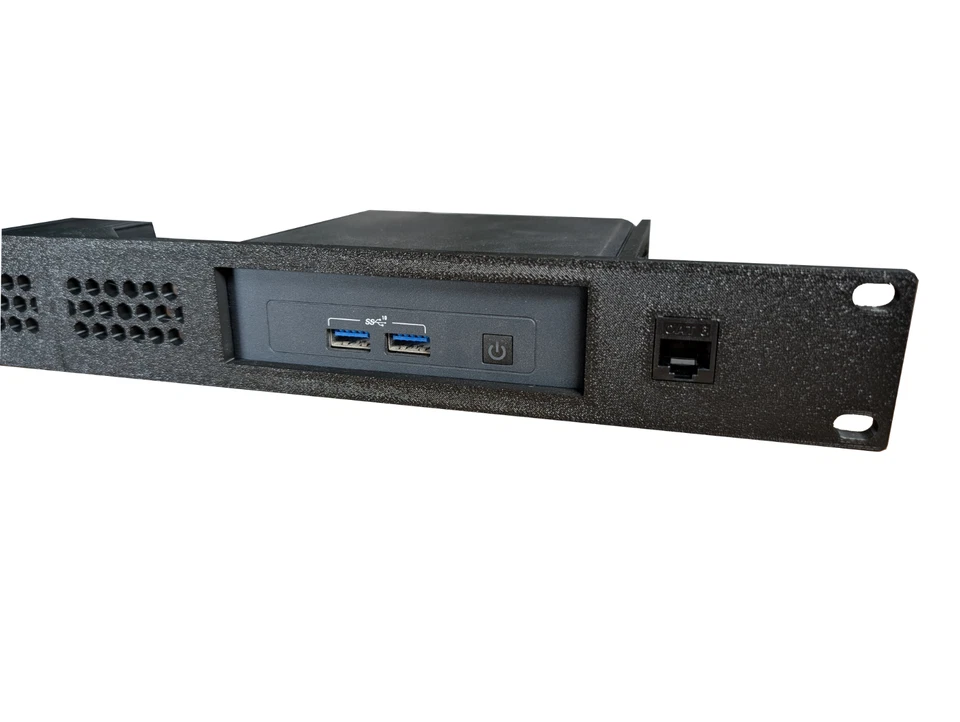Universal 1U/2U Rack Mount Bracket for Intel NUC or Mini PC - Image 3 of 4