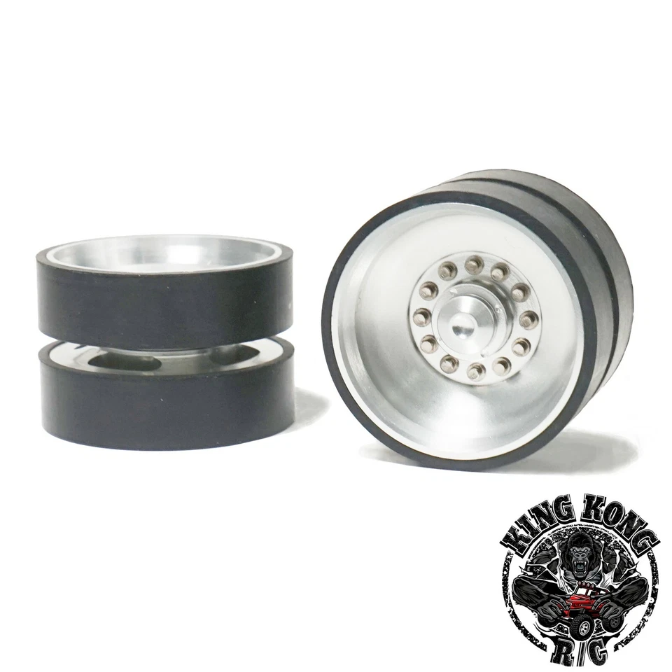 Metal Leopard Tank Idler Wheels for Tamiya 56020 1/16 Leopard 2 A6 R/C Tank - Image 3 of 4