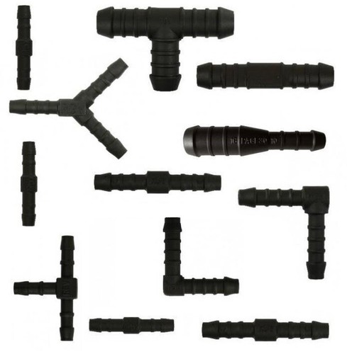 Y-Stück Stachel 4 -4 - 4 mm Schlauch Rohrverbinder Fitting Verbinder Luft Wasser - Bild 3 von 3
