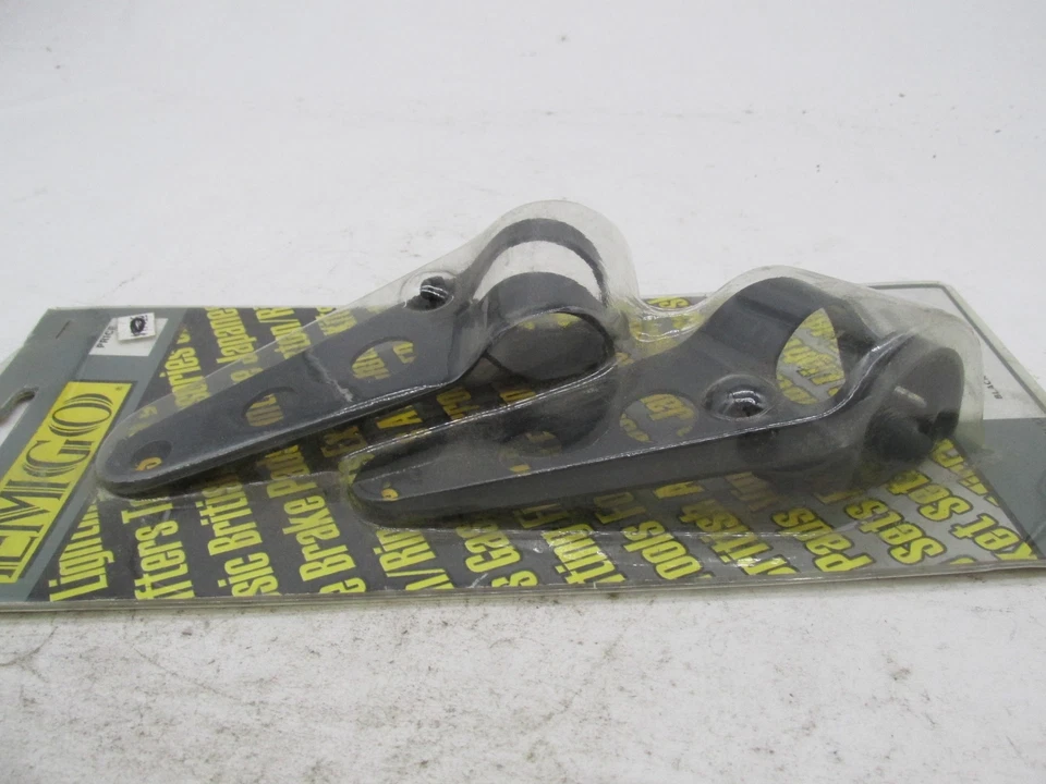 Juegos de soportes de faros negros Emgo personalizados Chopper Bobber Rat 66-35810 Foto 4 de 4