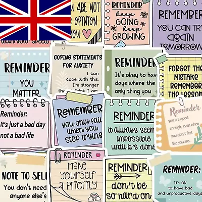 Affirmation Stickers, Motivational Positive Journal Stickers. Inspirational UK