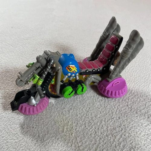 VTG TMNT Teenage Mutant Ninja Turtles Psycho Cycle Bebop's Bike 1990 INCOMPLETE