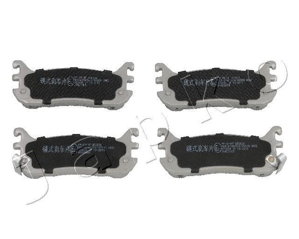 Japko BremsbeläGe Bremsbelegsatz Hinten Passend FüR Mazda MX-5 II 323 F V-image