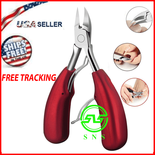 Toenail Clippers for Thick Ingrown Toe Nails Heavy Duty Precision Nail Scissor - Picture 9 of 12