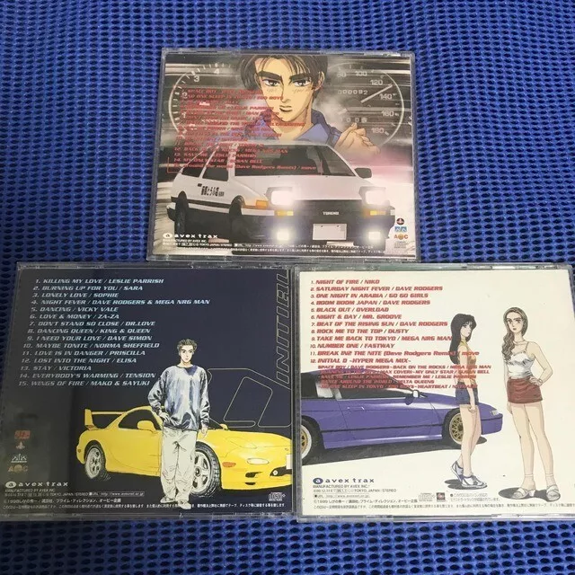 Super Eurobeat initial D Presents selection 3 ( 1.2.3 ) CD Japanese anime  Japan 4988064116782