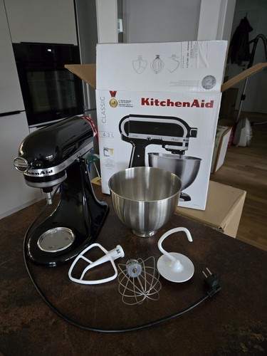 KitchenAid Klassik Farbe Schwarz Küchenmaschine