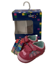 Beppi Kids Trainers Fuchsia Casual Strap Shoes Size New+Boxed - UK 0,5 - EU 16