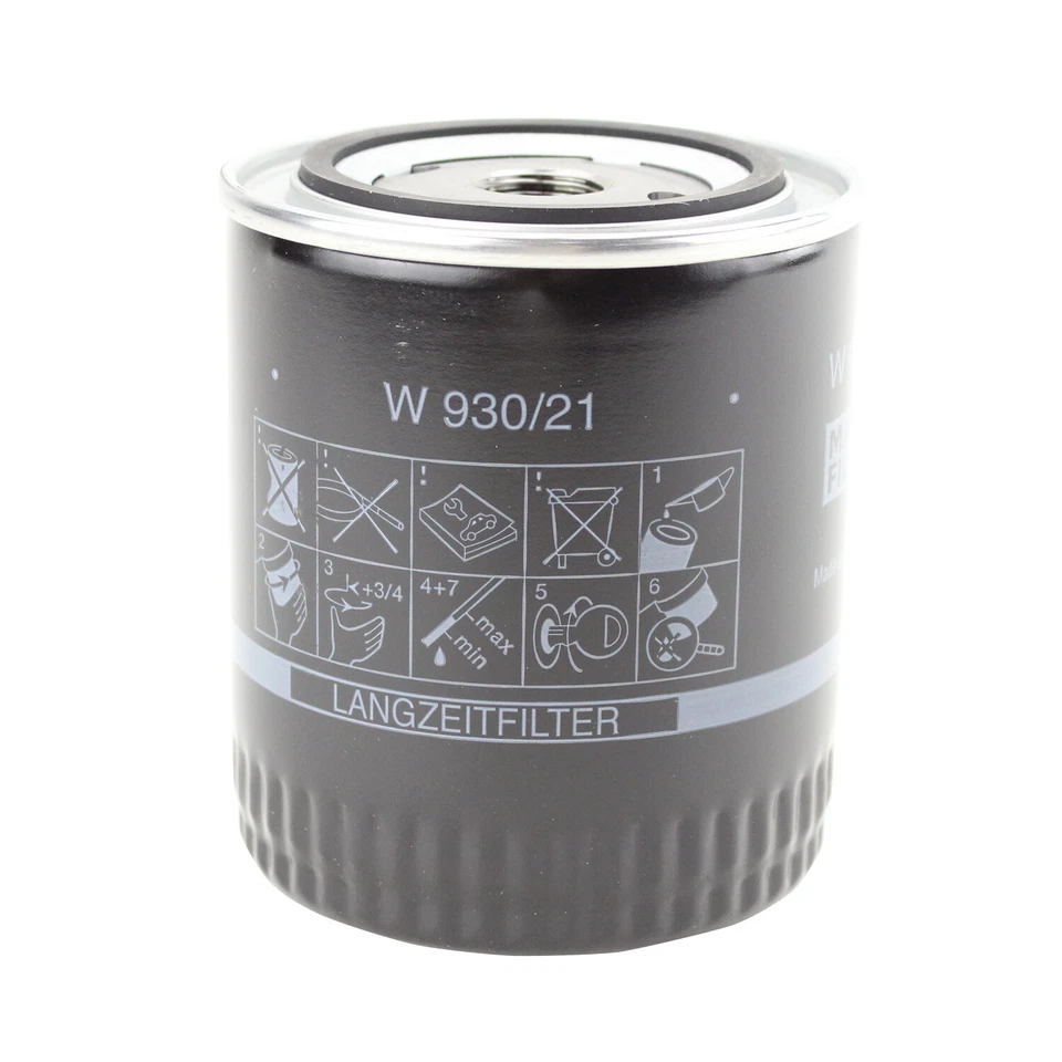 Вращающийся масляный фильтр для двигателя VW Passat Audi 90 A4 Quattro Allroad Mann W 930/21 - Изображение 3 из 4