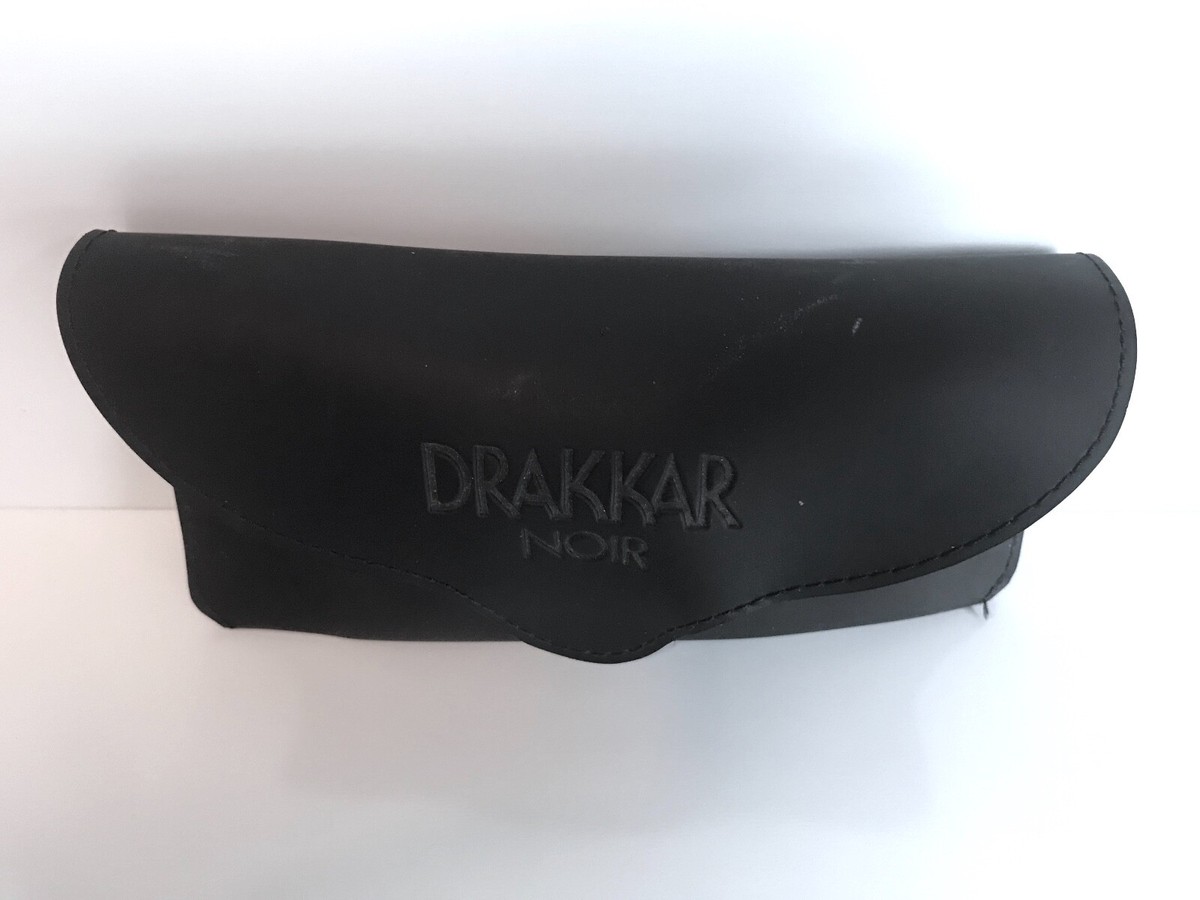 Vintage rare plastic Drakkar Noir sunglasses SAFETY PLASTICS OF NY Drakkar Noir embroidered logo Guy Laroche black strap… - Gem main image 2
