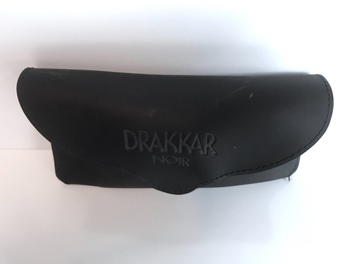 Occhiali da sole neri vintage Drakkar con custodia retrò anni '90 - Foto 9 di 9