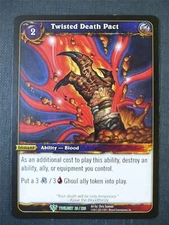 Twisted Death Pact 29/220 - WoW Card #14I