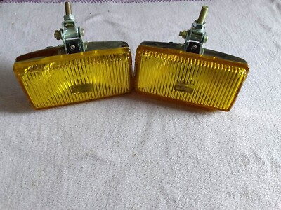 Bosch chrome yellow fog lights VW Porsche Mercedes NEW | eBay