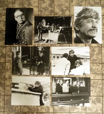 CHARLES BRONSON * Ein Mann räumt auf - 7 PRESSEFOTOS 18x24 PHOTOS Stills ´79