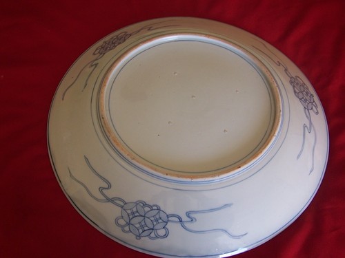 Excellent Antique Japanese Imari Hand Painted 18" + Porcelain Charger Plate - Picture 8 of 13