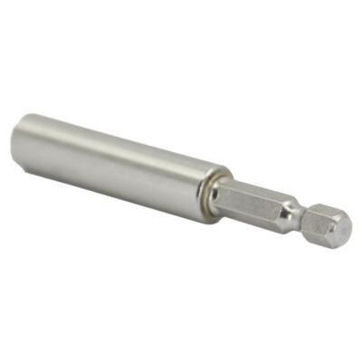 3in Stainless Steel Magnetic Bit Holder with Ring (3in Long)