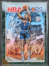 2019-20 NBA Hoops Holiday Winter Hamidou Diallo Get Out the Way Insert Snowflake