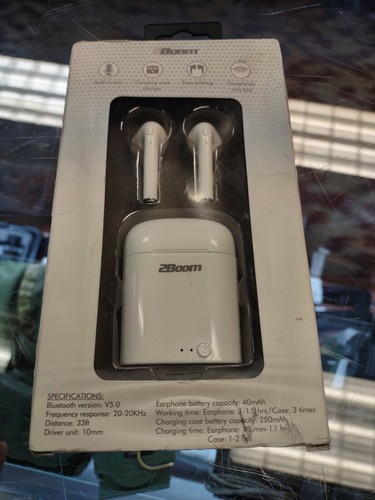 2Boom Roam Air White Bluetooth True 