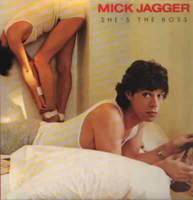 Mick Jagger Shes The Boss INSERT INCL. JAPAN NEAR MINT CBS/Sony Vinyl LP