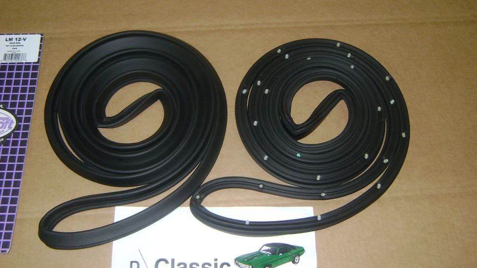 Weatherstrip 9pc Door/Window Channel Run/Vent/Hood Kit El Camino 68 69 70 71 72 — 第 2/4 张图片