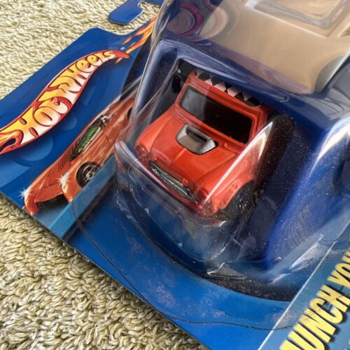 2001 Hot Wheels Power Launcher Orange Mini Cooper Checkerboard Roof Exclusive - Picture 9 of 9