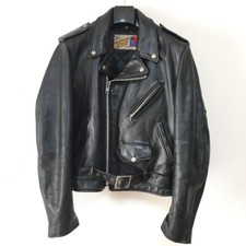 Schott Perfecto Double Leather Riders  Jacket Size 38 Made in USA