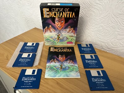 Amiga Core Curse of Enchantia Spiel - Originalverpackt & funktionsfähig - ️Retro Geschenkidee ️
