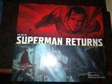 The ART of SUPERMAN RETURNS BOOK