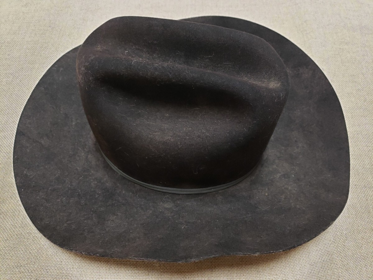 Vintage Bailey Cowboy Hat Double Fur Blend Red Size 6 7/8 Western USA Made GUC Vintage Bailey New West Hat main image 2