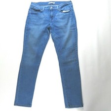 LEVI'S 711 Skinny Patched Jeans Size 32 Waist