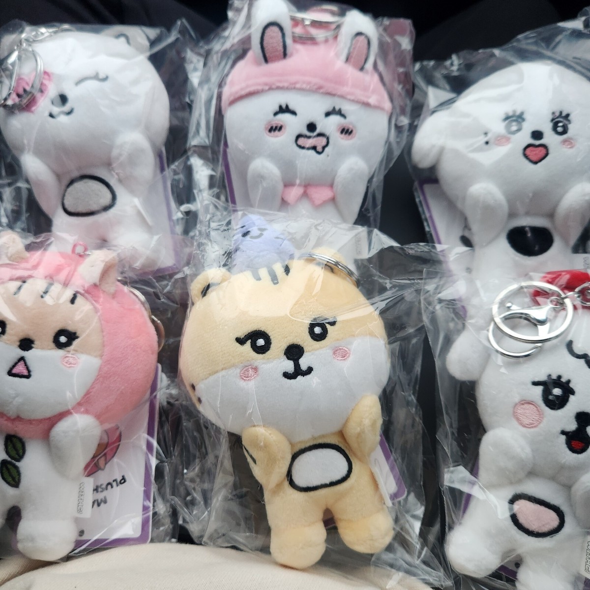 STAYC MAGNETIC PLUSH KEYRING SET 2025 STAYC TOUR [STAY TUNED