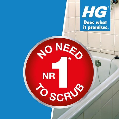 HG Mould Remover Spray, Effective Mould Spray & Mildew Cleaner Mouldy (500ml) - Picture 6 of 8