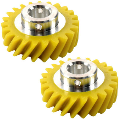 2-Pack HQRP Mixer Worm Gear for KitchenAid W10112253 4162897 4169830 1491159 