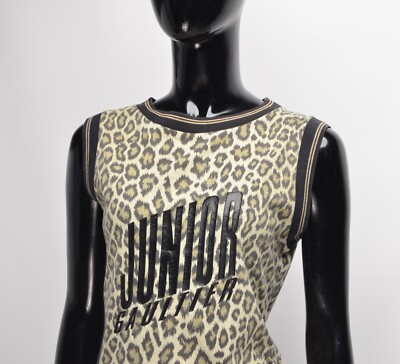 Rare Jean Paul Gaultier Junior Vintage Leopard Top Size S | eBay