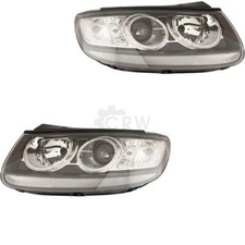 Scheinwerfer Set für Hyundai Santa Fe Typ CM Bj. 11 2009-2011 Facelift H7+H7